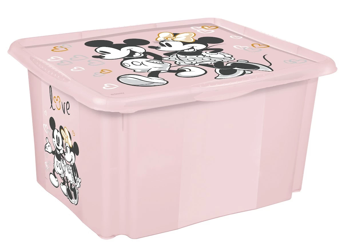 Keeeper Minnie Mouse Roze 45L Opbergbox 1223958124700