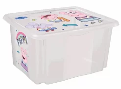 Keeeper Peppa Pig Wit 45L Opbergbox 1223900119400