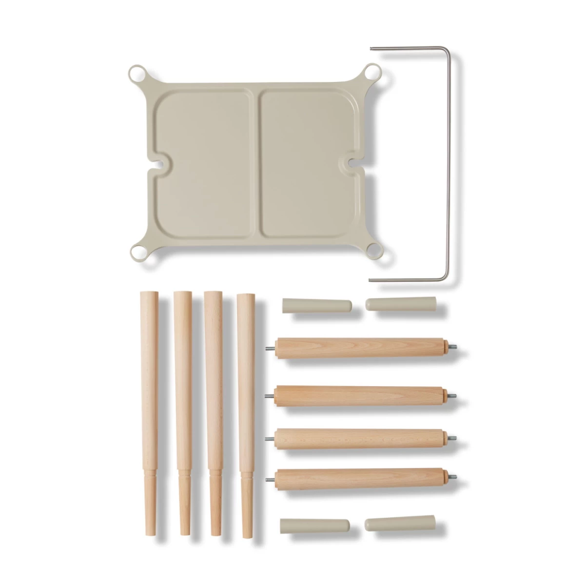 Bébé-jou Bebe-Jou Taupe Sense Badstandaard 421705 - Afbeelding 6