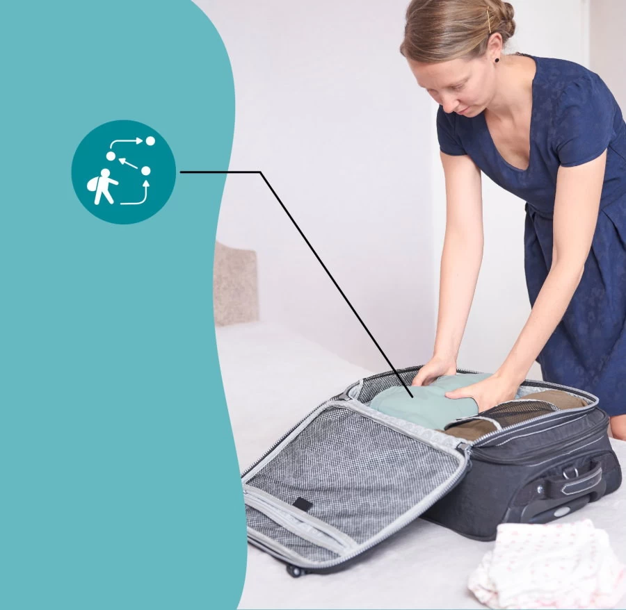 Babymoov Evolutive Aqua Dots Opblaasbaar Baby Badje A019410 - Afbeelding 9