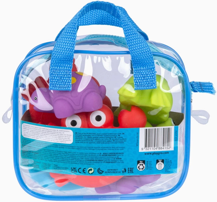 Playgro Floating Sea Friends Badspeeltjes P0188415 - Afbeelding 4