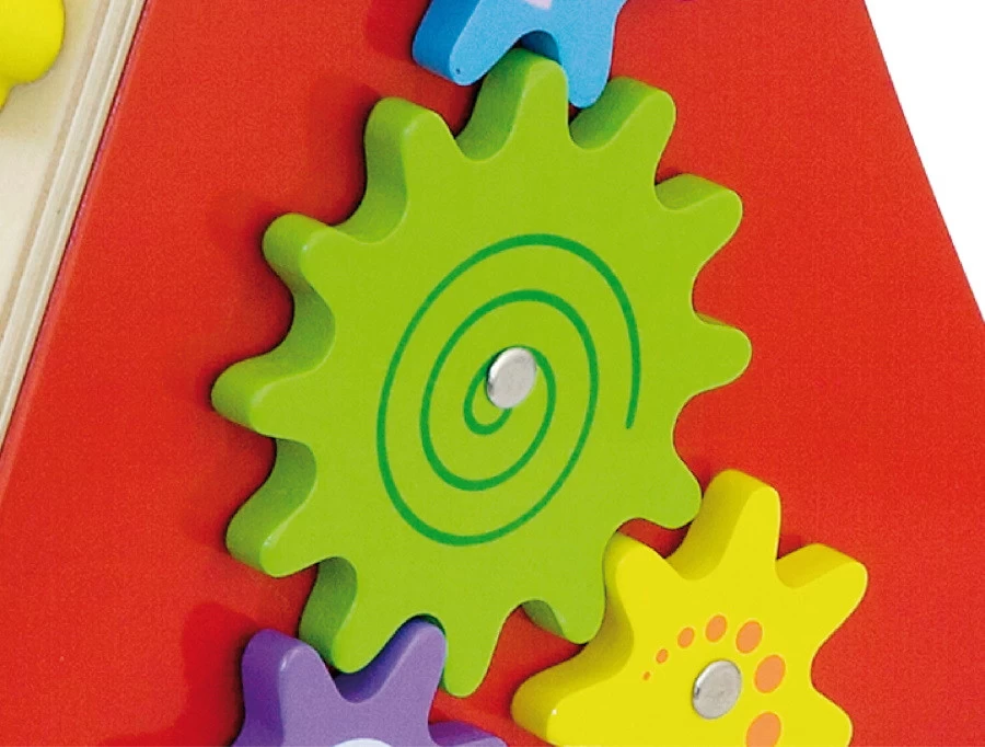 Viga Activity Walker Multicolor Houten Loopwagen 50950 - Afbeelding 4