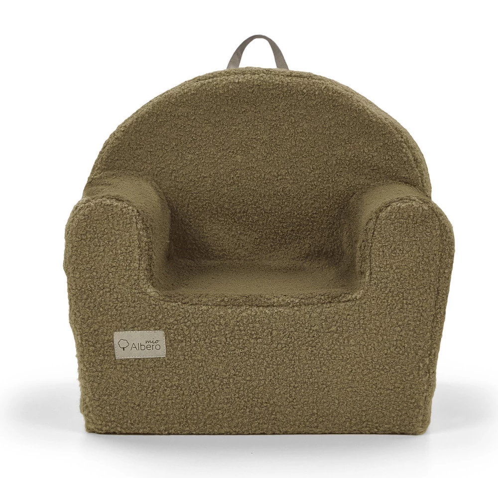Albero Mio Boucle Cappuccino Kinderfauteuil - Afbeelding 2