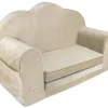 Albero Mio Cloud Sofa Velvet Beige Slaapbank V110