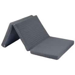 Albero Mio Stripe Graphite 60 X 120 Cm Opvouwbaar Matras In Tas