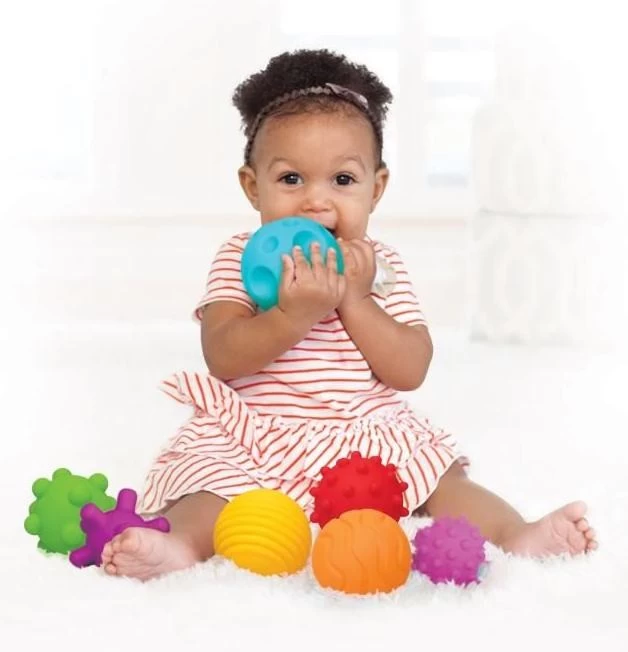Infantino Sensory Multi Ball Set Speelballetjes BK-05209 - Afbeelding 2