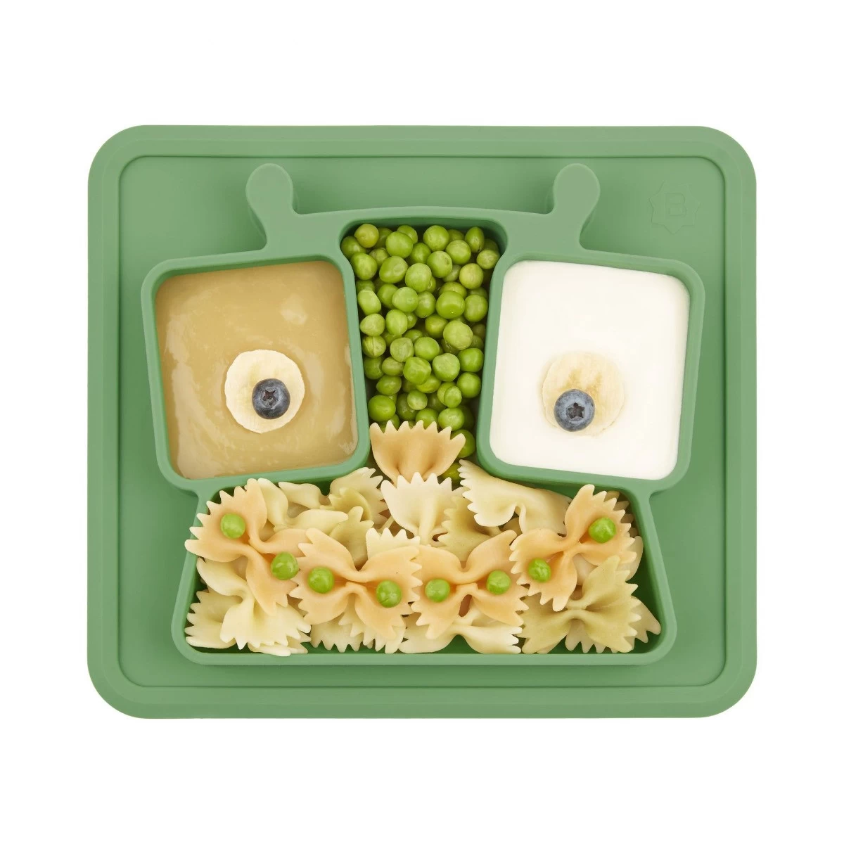 Badabulle Anti-slip Bord Met Vakjes B005215 - Afbeelding 3