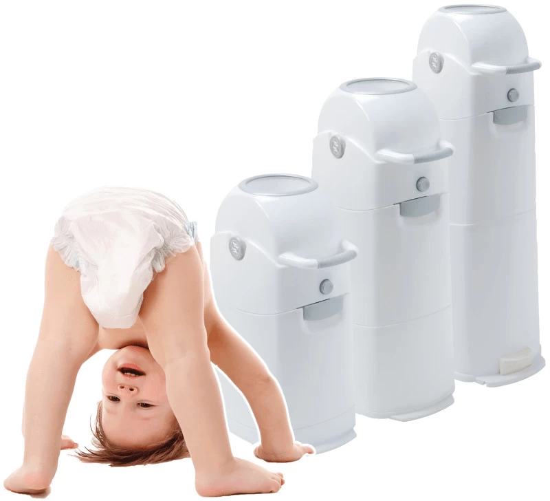 Luieremmer DiaperChamp Regular Silver 4011 - Afbeelding 2