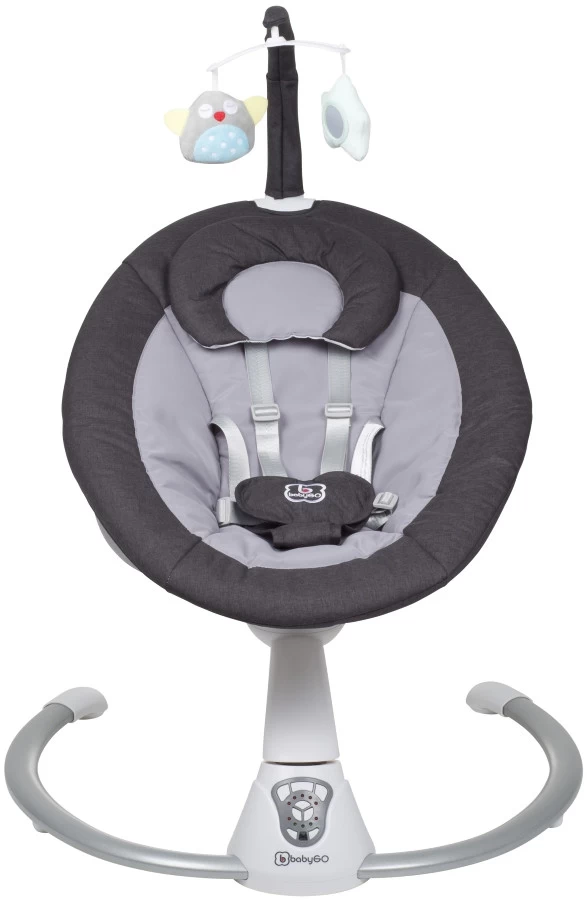 Babygo Homey Set Black Babyschommel En Kinderstoel 19013 - Afbeelding 11