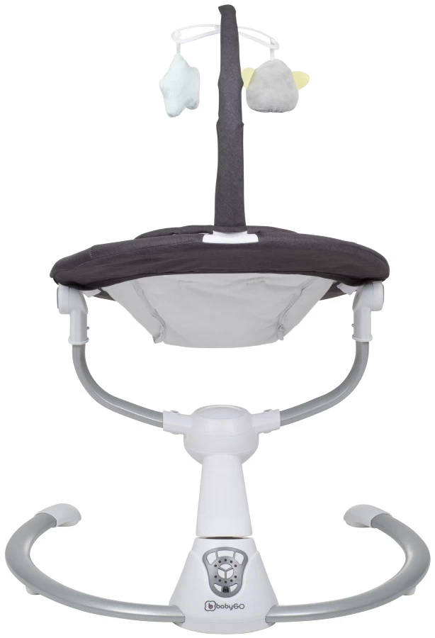 Babygo Homey Set Black Babyschommel En Kinderstoel 19013 - Afbeelding 12