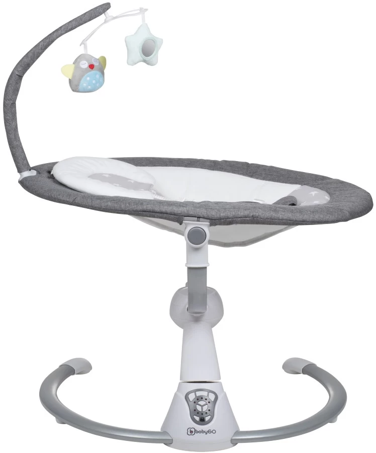 Babygo Homey Set Grey Babyschommel En Kinderstoel 19022 - Afbeelding 11