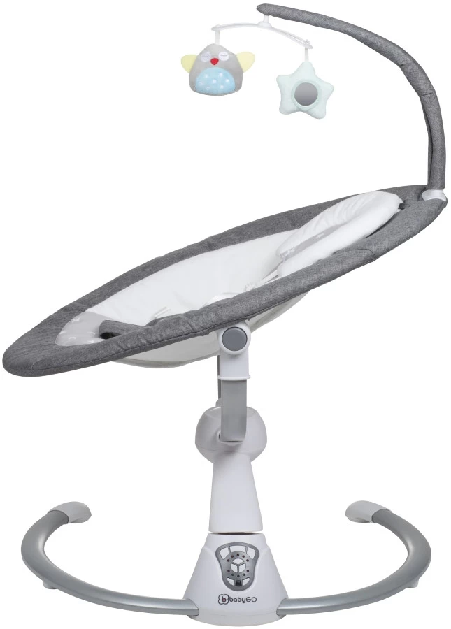 Babygo Homey Set Grey Babyschommel En Kinderstoel 19022 - Afbeelding 10