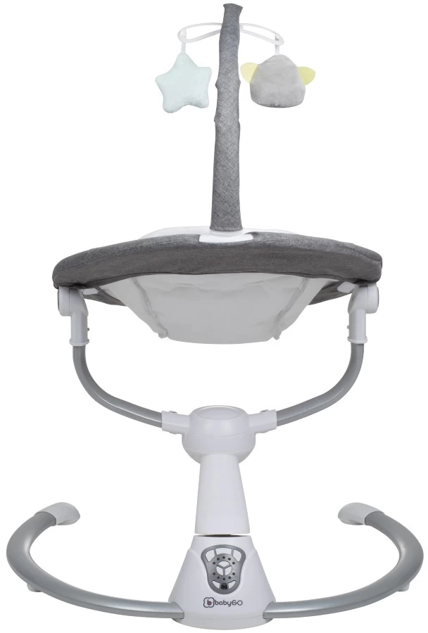 Babygo Homey Set Grey/Nature Babyschommel En Kinderstoel 19021 - Afbeelding 6