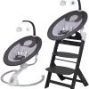 Babygo Homey Set Black Babyschommel En Kinderstoel 19013