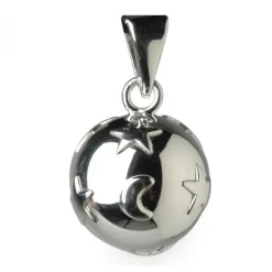 Babylonia Bola Ster/Maan Zwangerschapsketting Met Babybel VF101