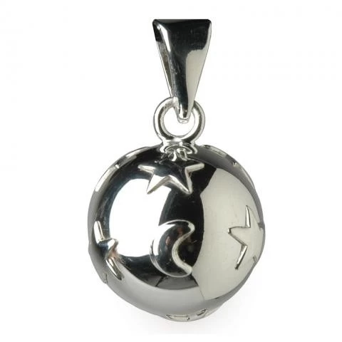 Babylonia Bola Ster/Maan Zwangerschapsketting Met Babybel VF101