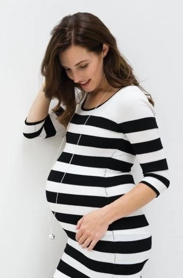 Babylonia Bola Voetjes Zilver Zwangerschapsketting Met Babybel VF109 - Afbeelding 2