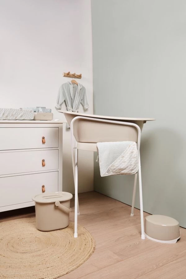 Bébé-jou Bebe-Jou Taupe 103 Cm Click Badstandaard 220505 - Afbeelding 3