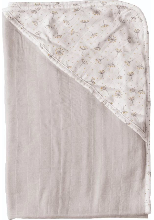 Bébé-jou Bebe-Jou Wish Grey Hydrofiel Badcape 3049062