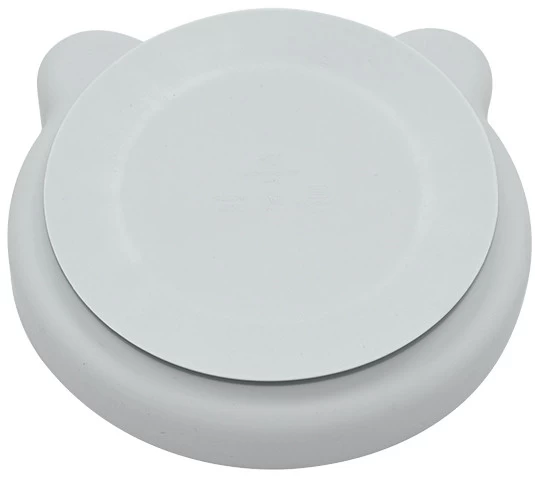 Bo Jungle B-Suction Bear Grijs Bord B500700 - Afbeelding 2