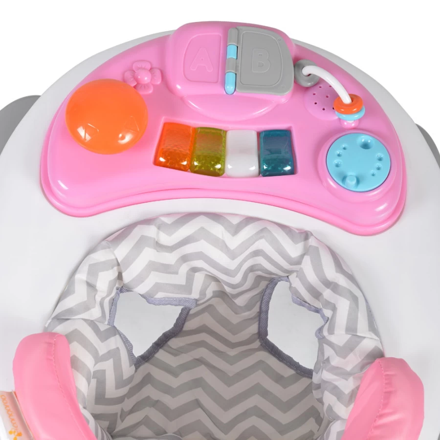 Cangaroo Baby Walker Cody Pink Loopstoel 3951 - Afbeelding 6