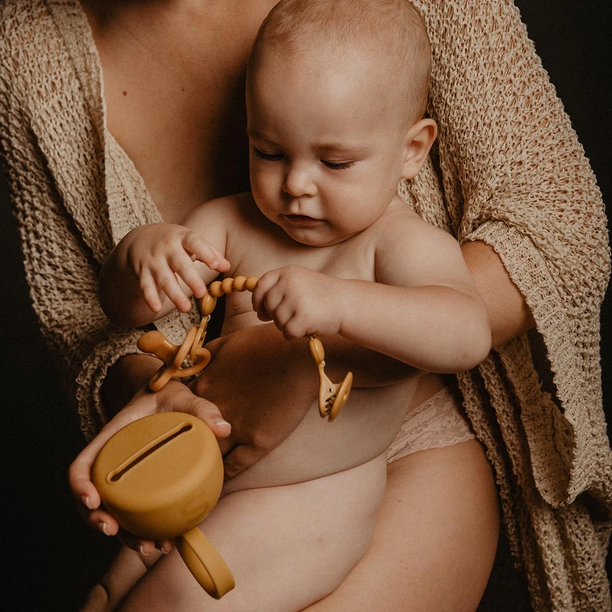 Suavinex Essence Blue Silicone Speenhouder SXSEZ00081436 - Afbeelding 3