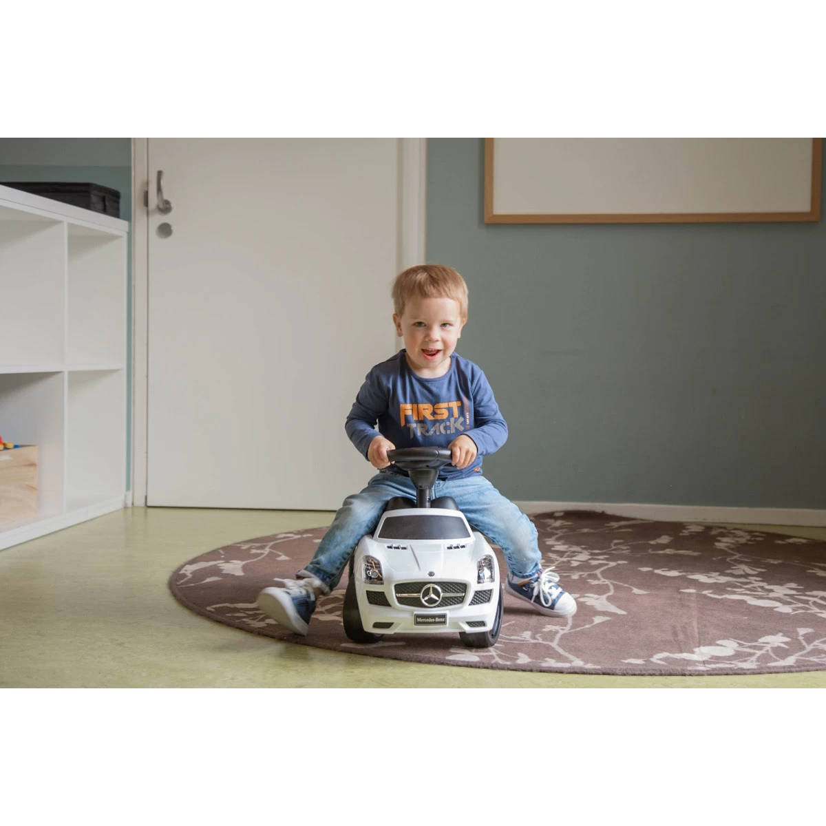 Eco Toys Mercedes SLS Rood Loopauto CLB-332 - Afbeelding 5