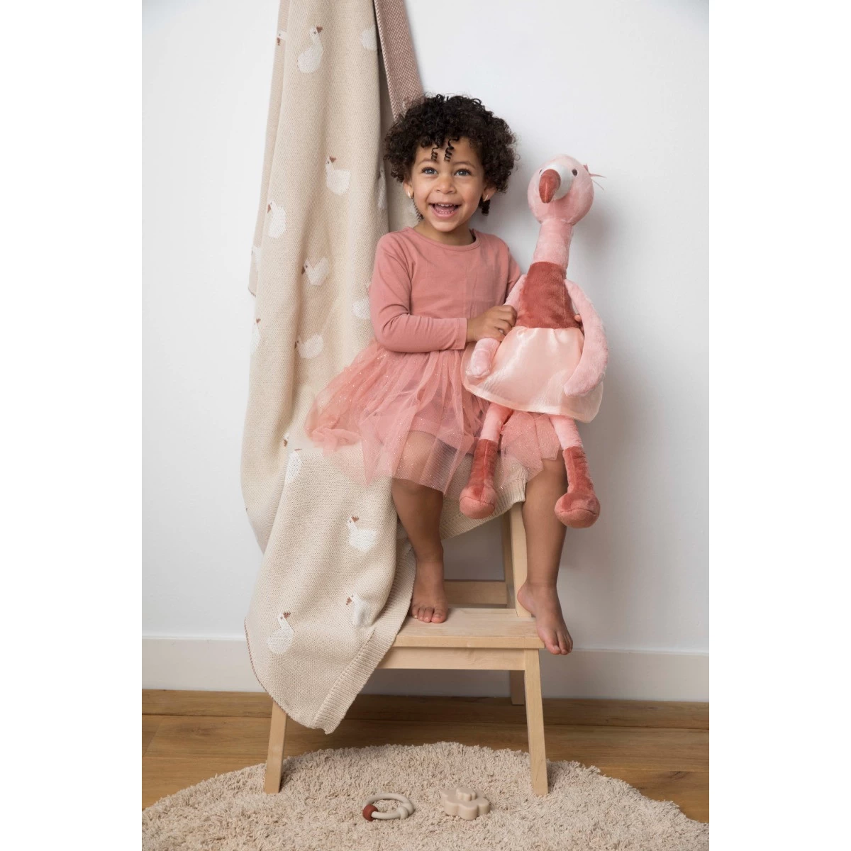 Happy Horse Flamingo Fiddle 31 Cm No. 2 Knuffel 133441 - Afbeelding 2