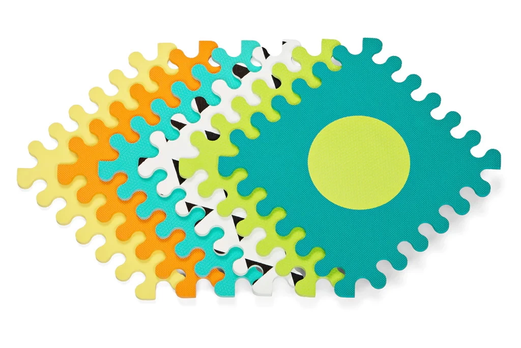 Infantino Schuimrubberen Vormen 6 Stuks Puzzelmat 216056 - Afbeelding 2