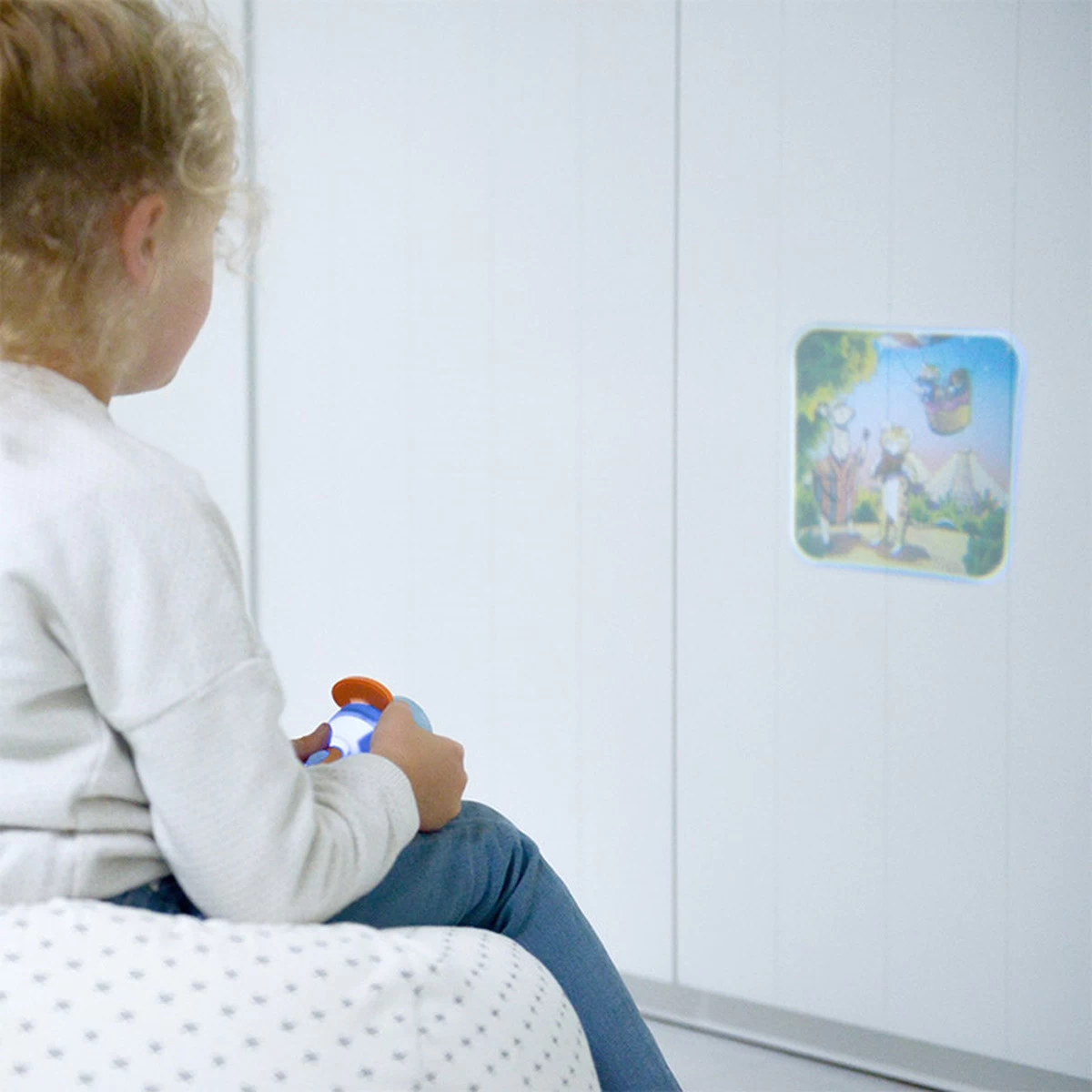 Kidywolf Kidyslide Blauw Verhalen Projector - Afbeelding 2