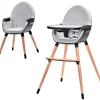 Kinderkraft Fini Black 2-in-1 Kinderstoel KKKFINIBLK0000