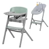 Kinderkraft Livy Olive Green 4-in-1 Meegroeistoel Incl. Calmee Wipstoeltje KHLICA00GRE0000