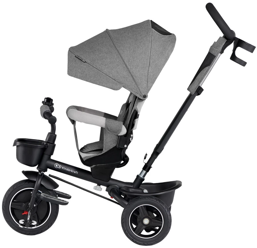 Kinderkraft Spinstep Platinum Grey Driewieler KRSPST00GRY0000 - Afbeelding 4