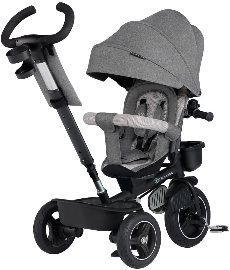 Kinderkraft Spinstep Platinum Grey Driewieler KRSPST00GRY0000 - Afbeelding 3
