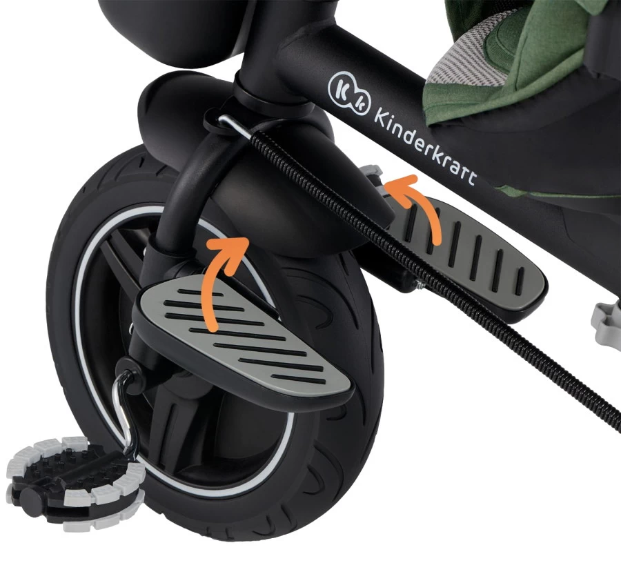 Kinderkraft Spinstep Platinum Grey Driewieler KRSPST00GRY0000 - Afbeelding 11