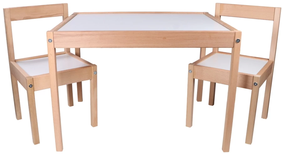Kukka Wooden Set Tafel Met Stoeltjes KWS100