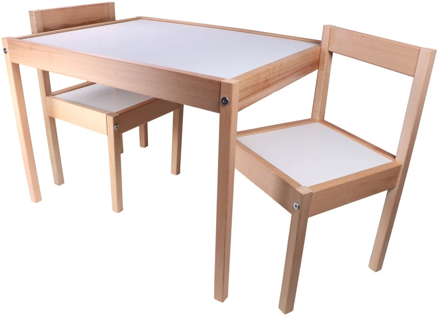 Kukka Wooden Set Tafel Met Stoeltjes KWS100 - Afbeelding 3