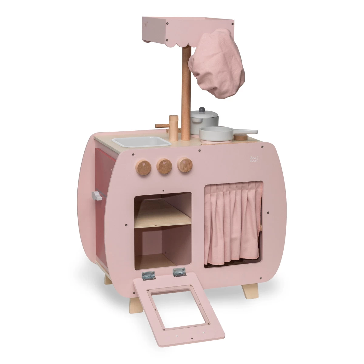 Label Label Roze Houten Bistro Keuken LLWT-34741 - Afbeelding 4