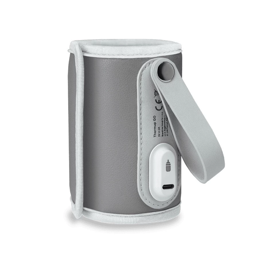 Lionelo Thermup Go Grey Silver Flessenwarmer LOC-THERMUP - Afbeelding 2