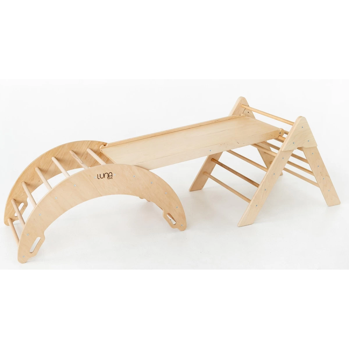 Luna Toys Colorful Multi Houten Klimboog LU-00568 - Afbeelding 5