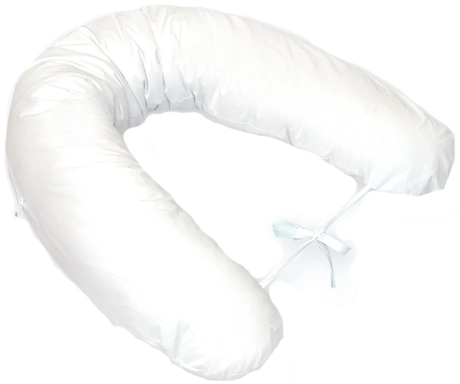MamaLoes Amy Uni Wit Voedingskussen 66764