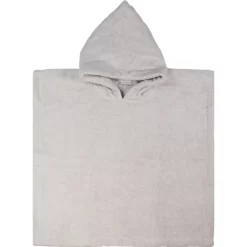 MamaLoes Badstof Light Grey Baby Poncho ML5286