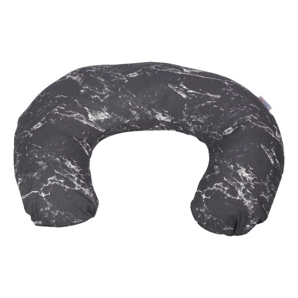 MamaLoes Marmer Zwart Medium Voedingskussen ML2022