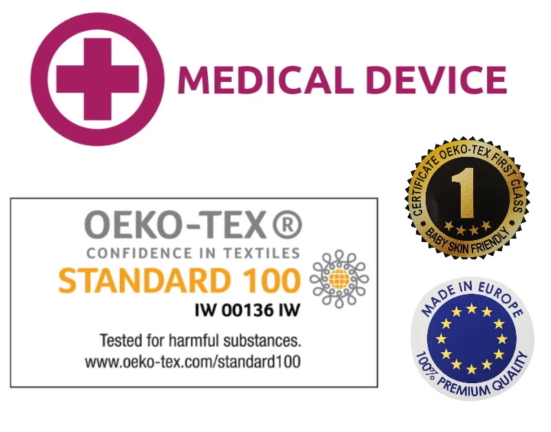 Babymatex Oponka Plants 50x45 Cm Post-Nataal Ondersteuningskussen TB0067_R36 - Afbeelding 4