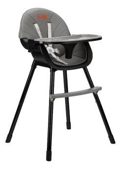Momi Flovi Black/Grey 2-in-1 Kinderstoel KRKA00018