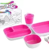 Munchkin Colour Me Roze 7-delig Dinerset 051914