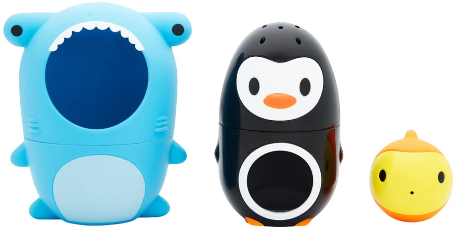 Munchkin Sharky & Pals 3 Stuks Badspeeltje 051847