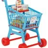 Pilsan Practical Market Blauw Speelgoed Winkelwagen 07 608