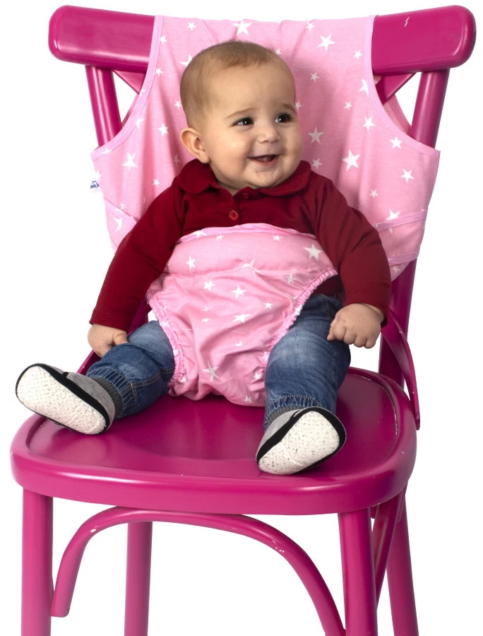 Sevibaby Roze Textiel Travel Chair 152-2 - Afbeelding 2