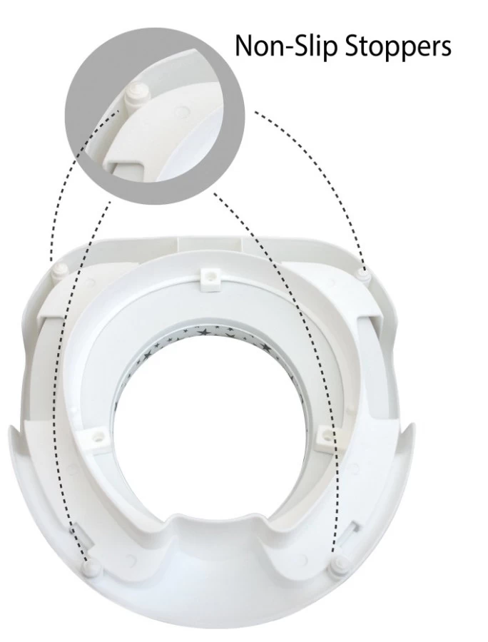 Sevibaby Star Grijs Luxe Toiletverkleiner 67-57 - Afbeelding 4